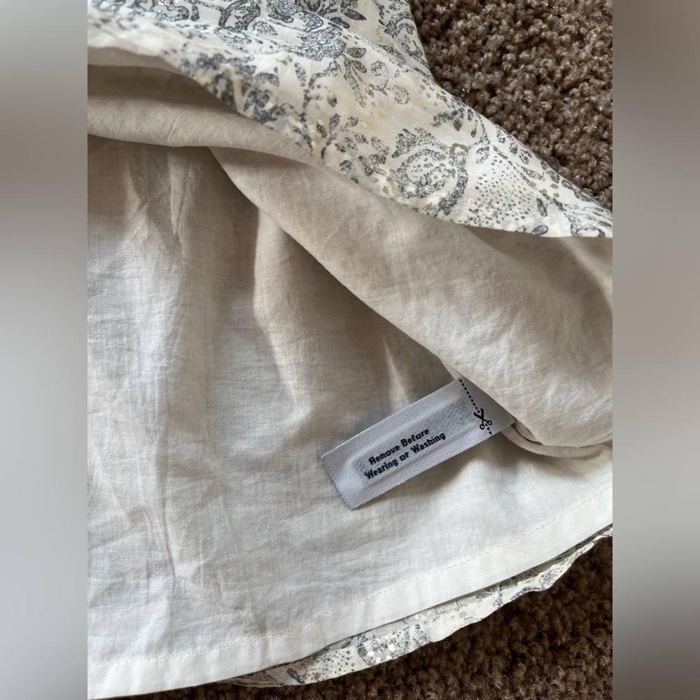 J Crew Drop Waist Shirt Dress - Gem